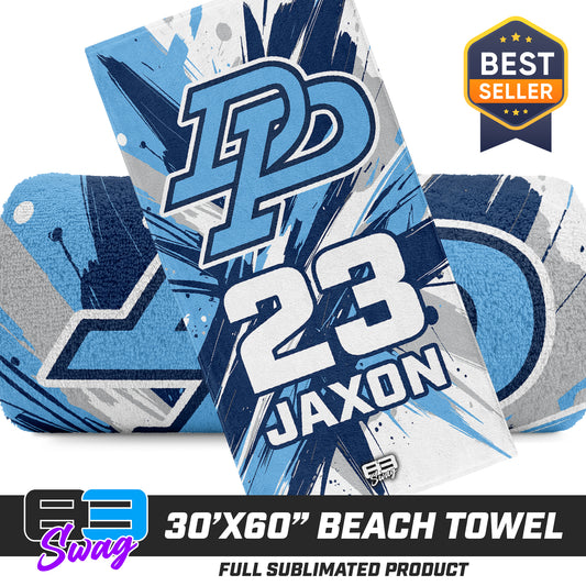 30"x60" Beach Towel - Dr Phillips All Stars Baseball v.26