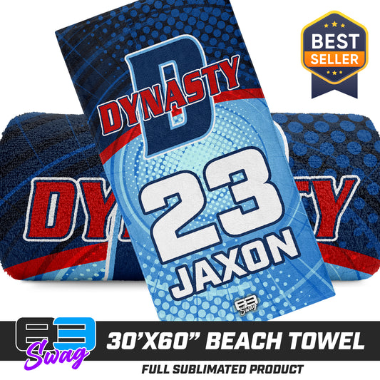 CUSTOM - 30"x60" Beach Towel - North Florida Dynasty