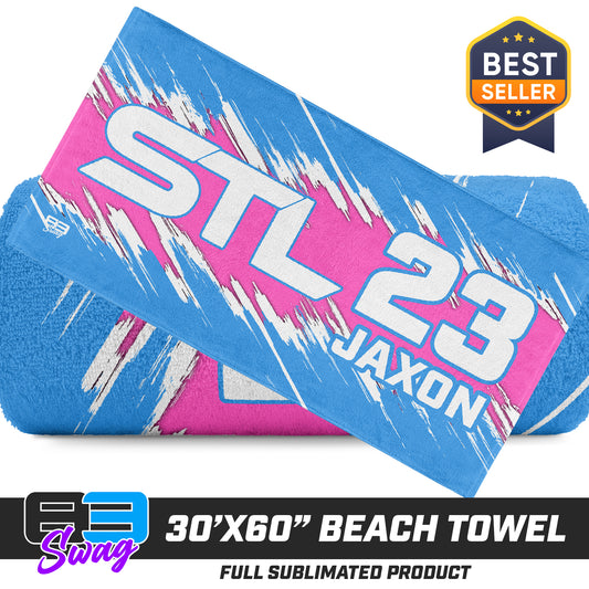 30"x60" Beach Towel - Small Town Legends