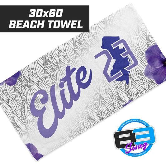 Garden State Elite Volleyball 2023 - 30"x60" Beach Towel - 83Swag