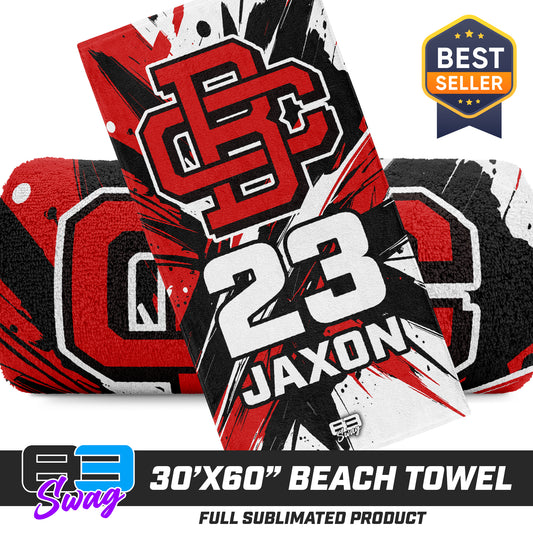 30"x60" Beach Towel - CBC Baseball