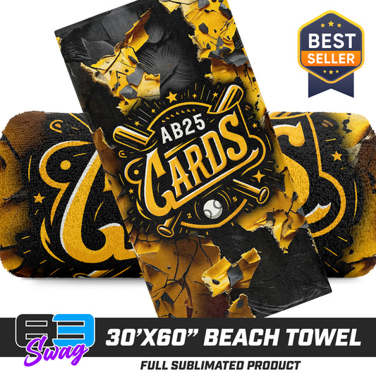 30"x60" Beach Towel - AB25Cards