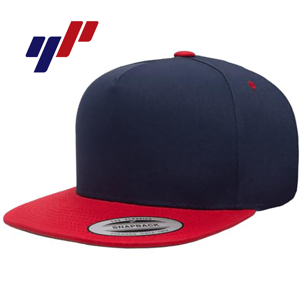 DIY - Yupoong Y6007 Adult 5-Panel Cotton Twill Snapback Cap
