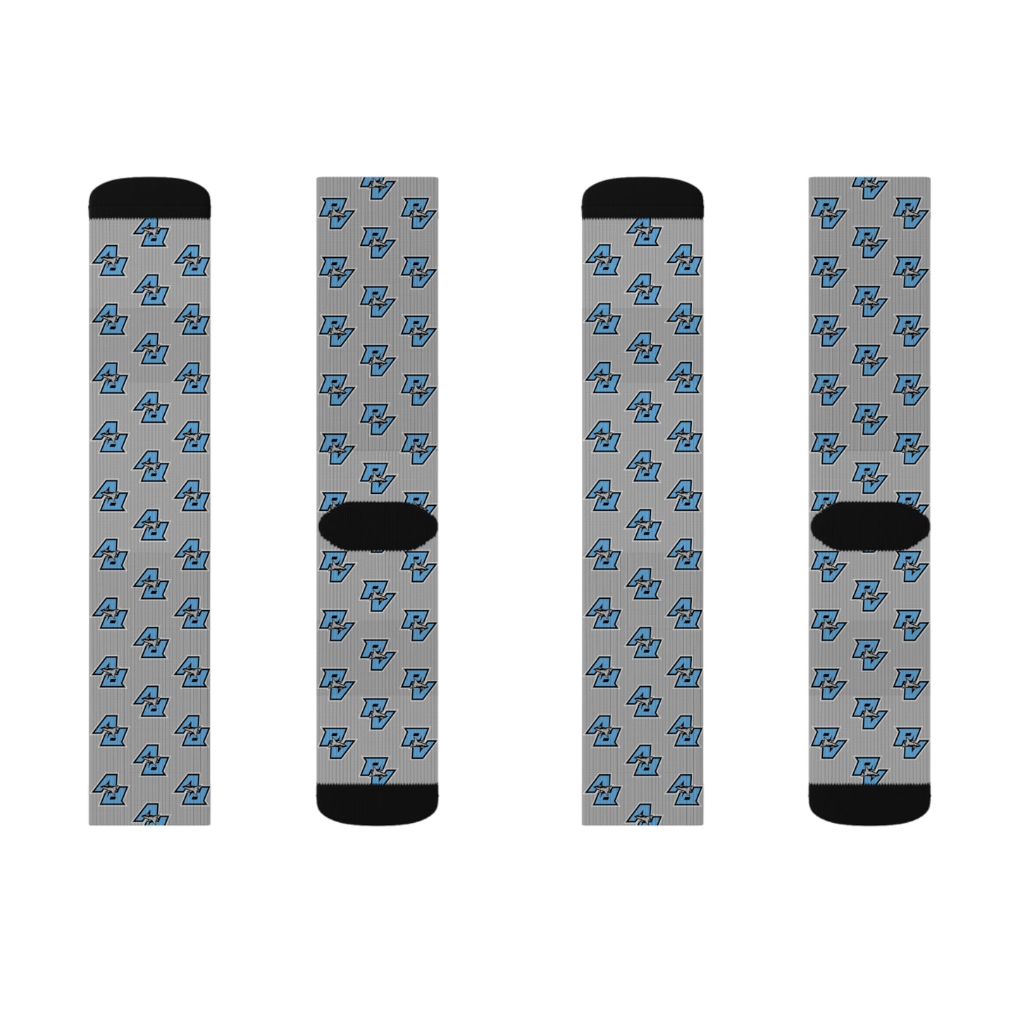 PVAA Sharks Sublimation Socks
