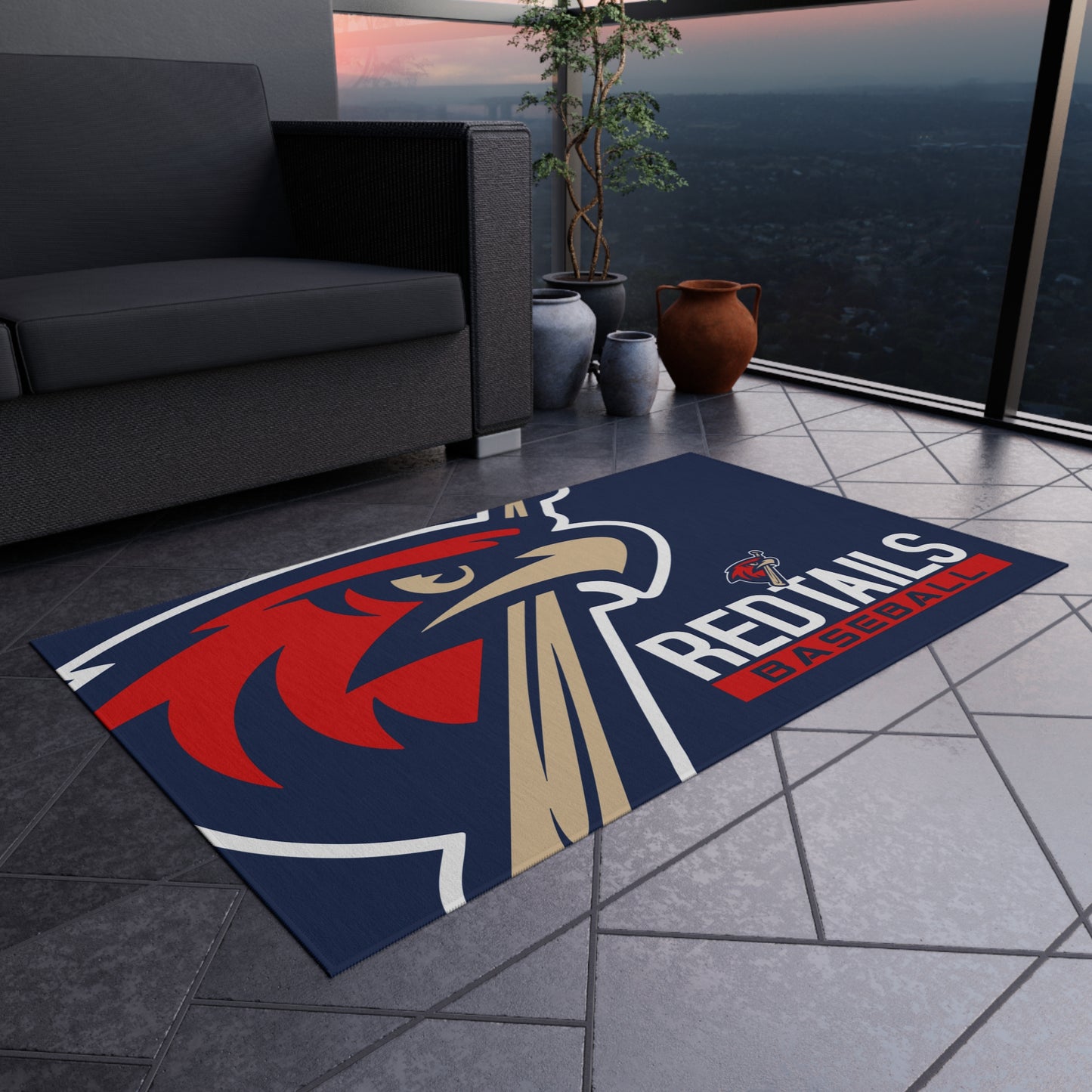 Outdoor Rug MSA Redtails Baseball