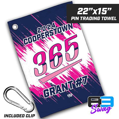 365 - 22"x15" Pin Trading Towel - 83Swag