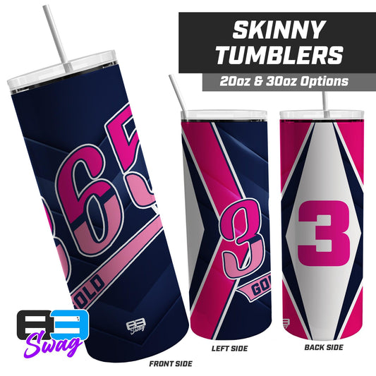 365 Baseball PINK 2024 Edition - 20oz & 30oz Skinny Tumbler - 83Swag