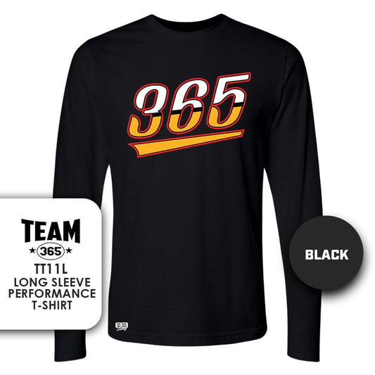 365 Gold Baseball V1 - Lightweight Performance Long Sleeve - MULTIPLE COLORS - 83Swag