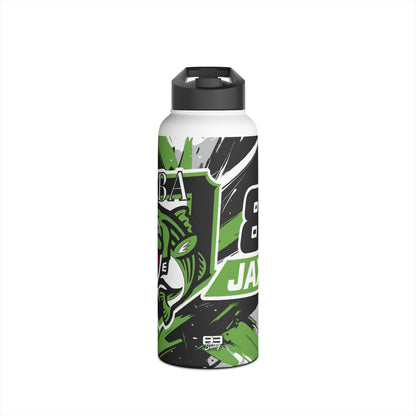 Stainless Steel Water Bottle RBA Stripers Baseball