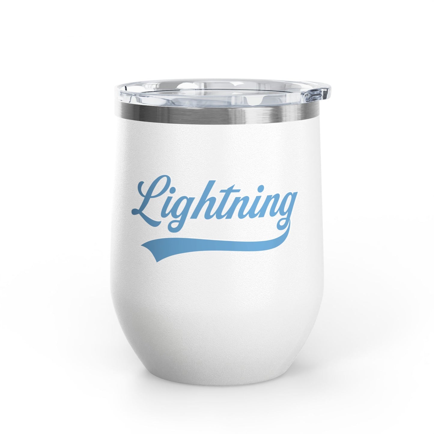Lightning Baseball - Wine Tumbler, 12oz