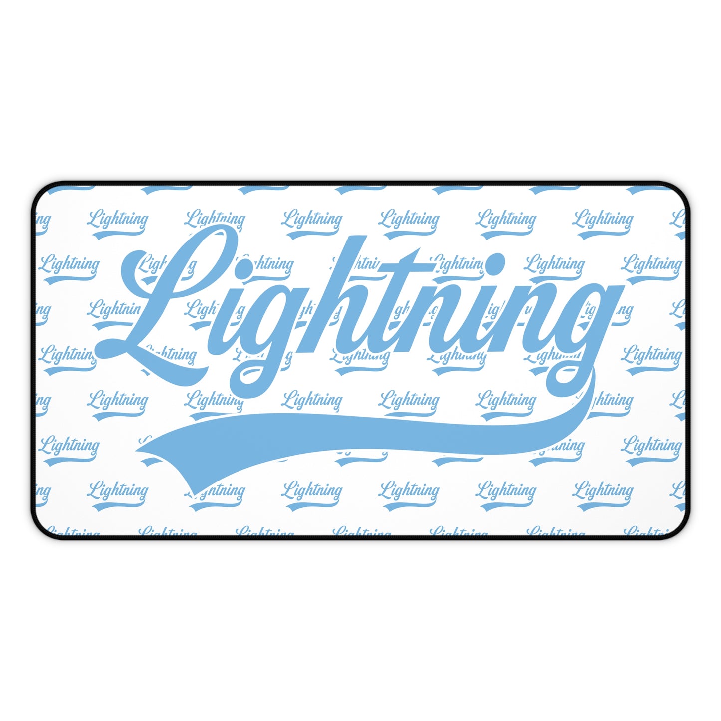 Desk Mat Lightning Baseball