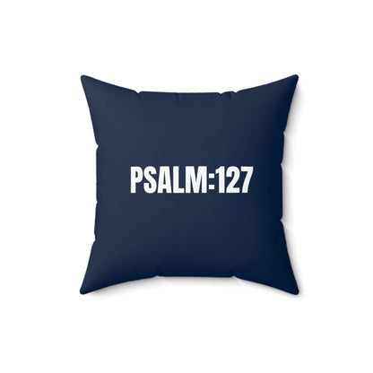 Spun Polyester Square Pillow Arrows Baseball