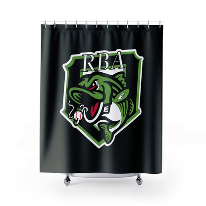 Shower Curtains RBA Stripers Baseball