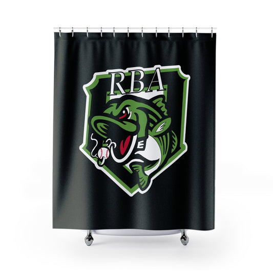 Shower Curtains RBA Stripers Baseball
