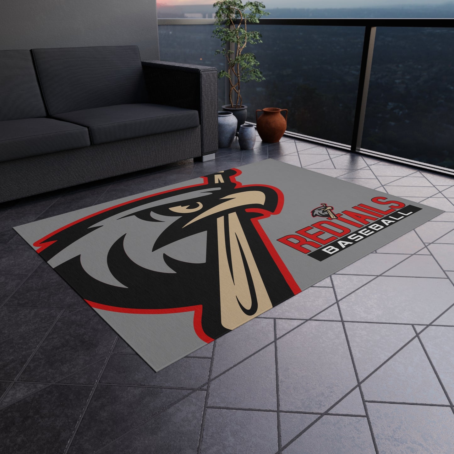 Outdoor Rug MSA Redtails Baseball