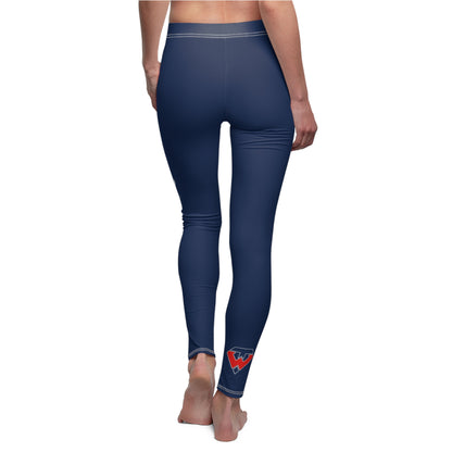 AOP - Women's Full Sublimation Cut & Sew Leggings - Tampa Warriors Baseball