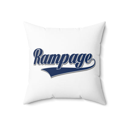 Spun Polyester Square Pillow Mississippi Rampage
