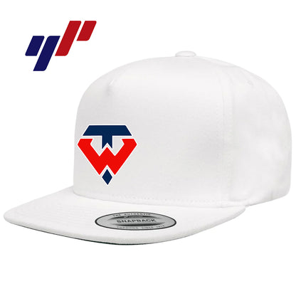 Yupoong Y6007 Adult 5-Panel Cotton Twill Snapback Cap - Tampa Warriors Baseball
