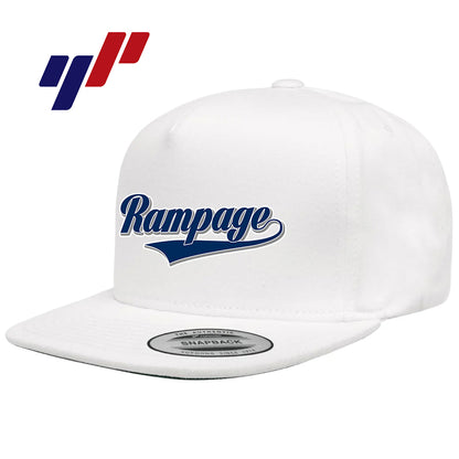 Yupoong Y6007 Adult 5-Panel Cotton Twill Snapback Cap - MASTER