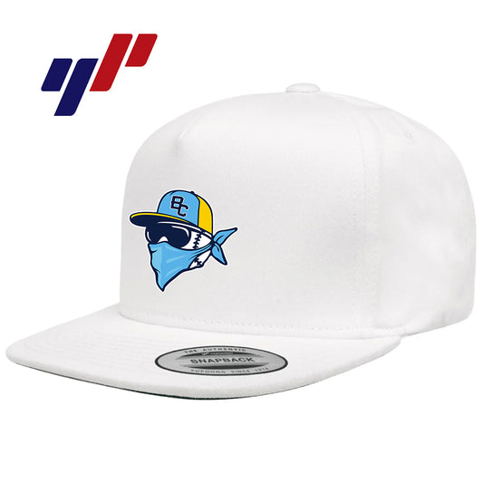Yupoong Y6007 Adult 5-Panel Cotton Twill Snapback Cap - Bold City Bandits Baseball