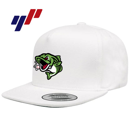 Yupoong Y6007 Adult 5-Panel Cotton Twill Snapback Cap - RBA Stripers Baseball
