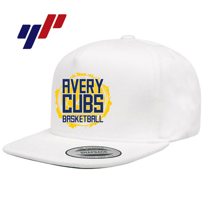 Yupoong Y6007 Adult 5-Panel Cotton Twill Snapback Cap - Avery Cubs