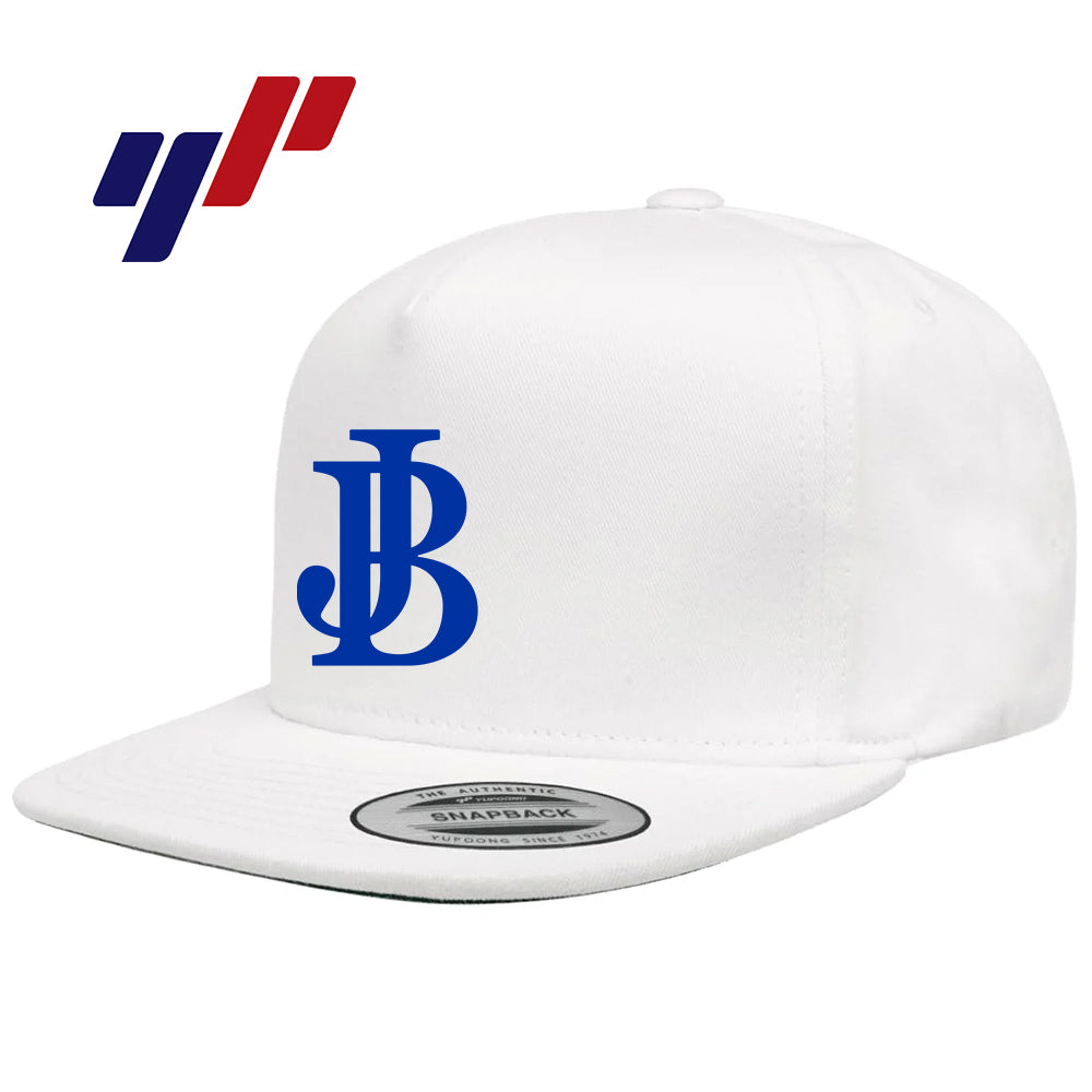 Yupoong Y6007 Adult 5-Panel Cotton Twill Snapback Cap - Jax Beach Baseball