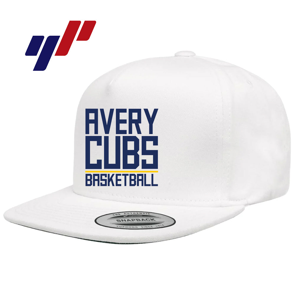 Yupoong Y6007 Adult 5-Panel Cotton Twill Snapback Cap - Avery Cubs