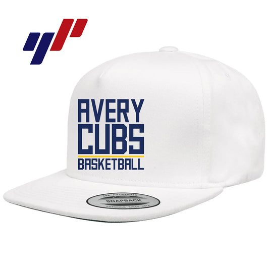 Yupoong Y6007 Adult 5-Panel Cotton Twill Snapback Cap - Avery Cubs
