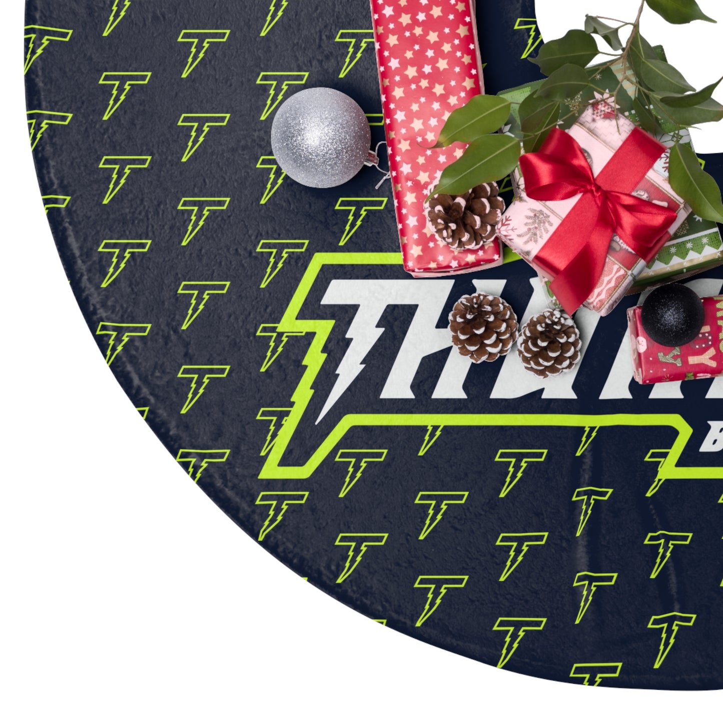 Thunder Christmas Tree Skirt