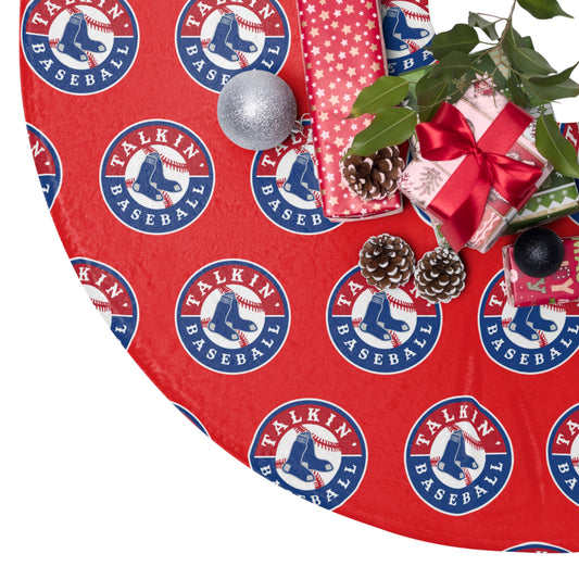 Christmas Tree Skirts Talkin' Baseball