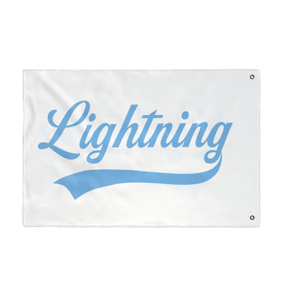 Double Sided Flag Lightning Baseball