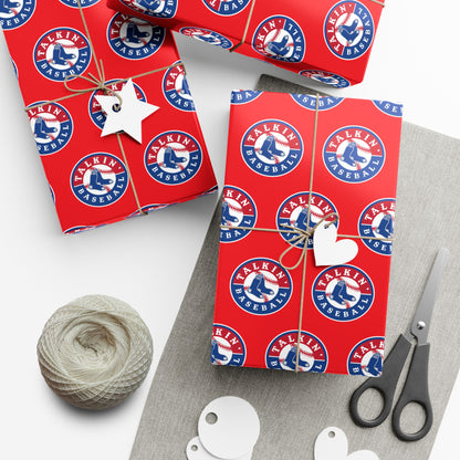 Gift Wrap Papers Talkin' Baseball