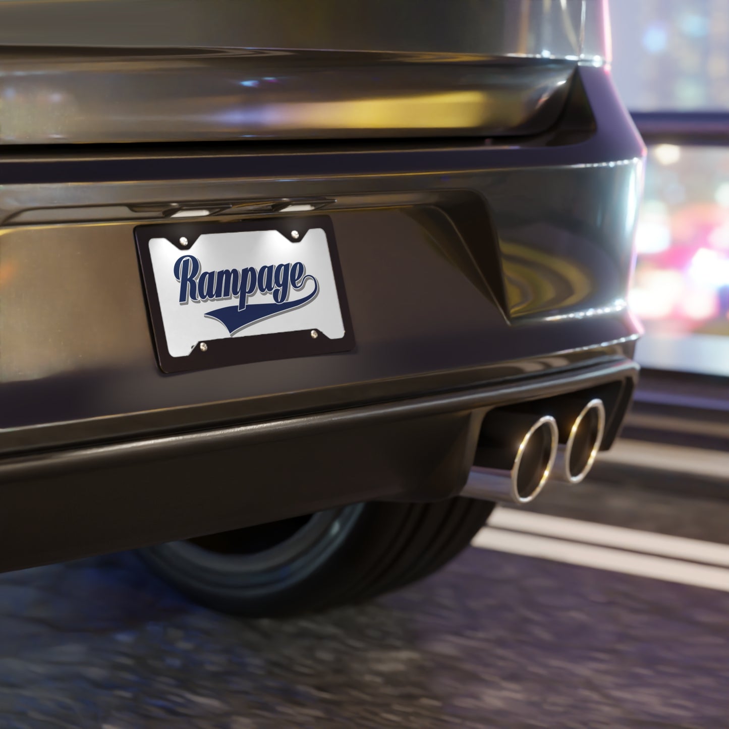 Vanity Plate Mississippi Rampage