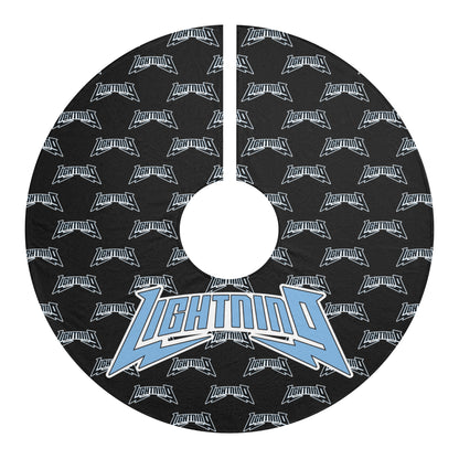 Christmas Tree Skirts Lightning Baseball