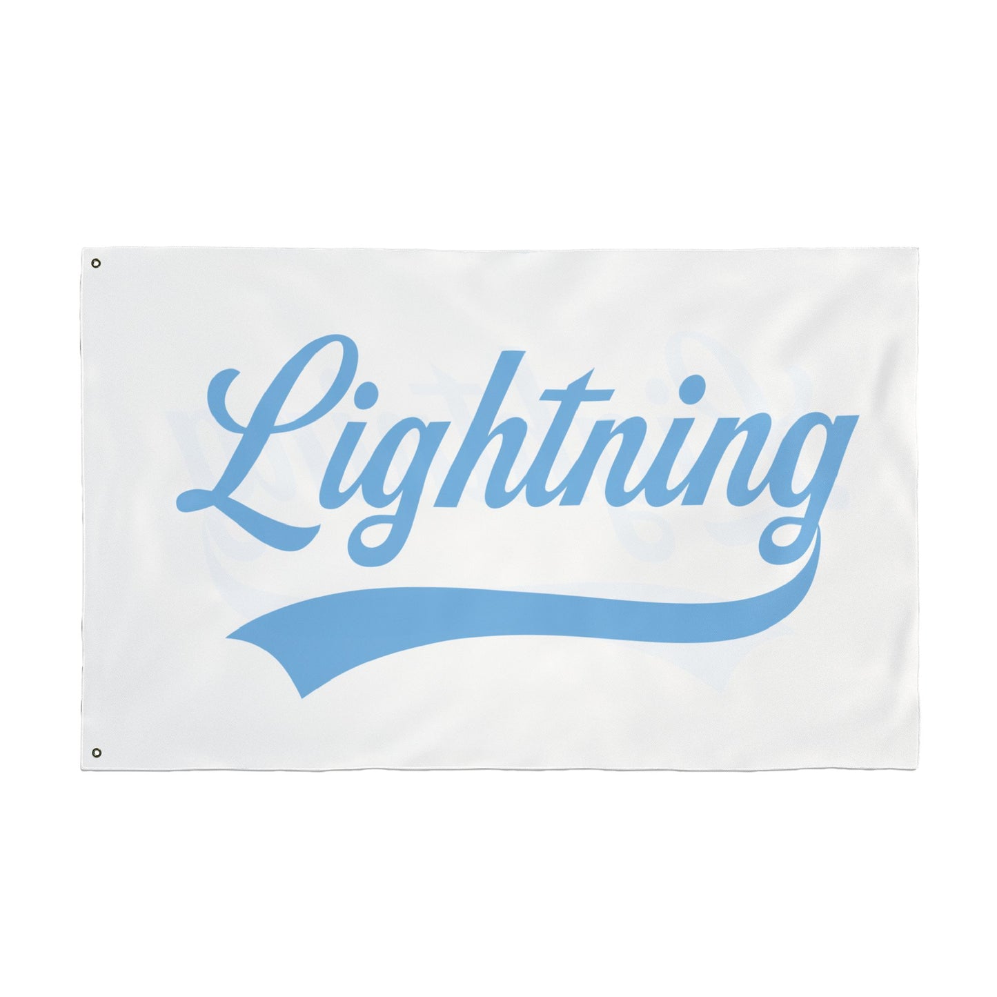 Double Sided Flag Lightning Baseball