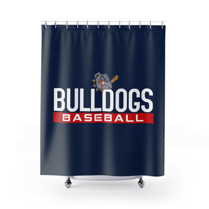 Shower Curtains Bloomingdale Bulldogs Baseball