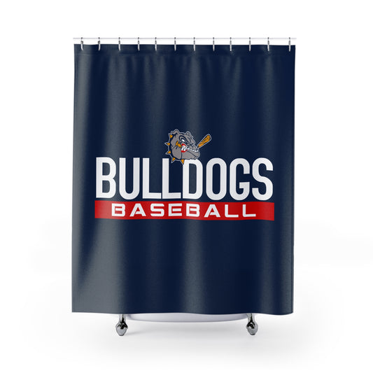 Shower Curtains Bloomingdale Bulldogs Baseball