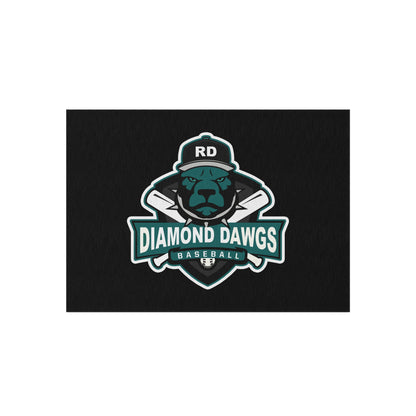 Outdoor Rug Diamond Dawgs Baseball