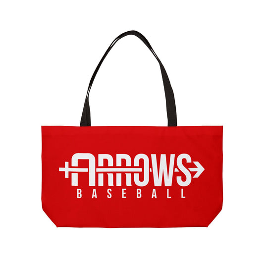 Weekender Tote Bag Arrows Baseball