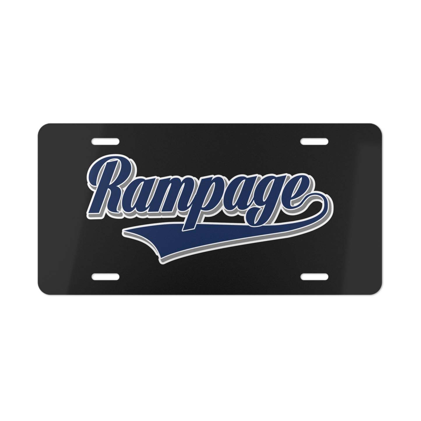 Vanity Plate Mississippi Rampage