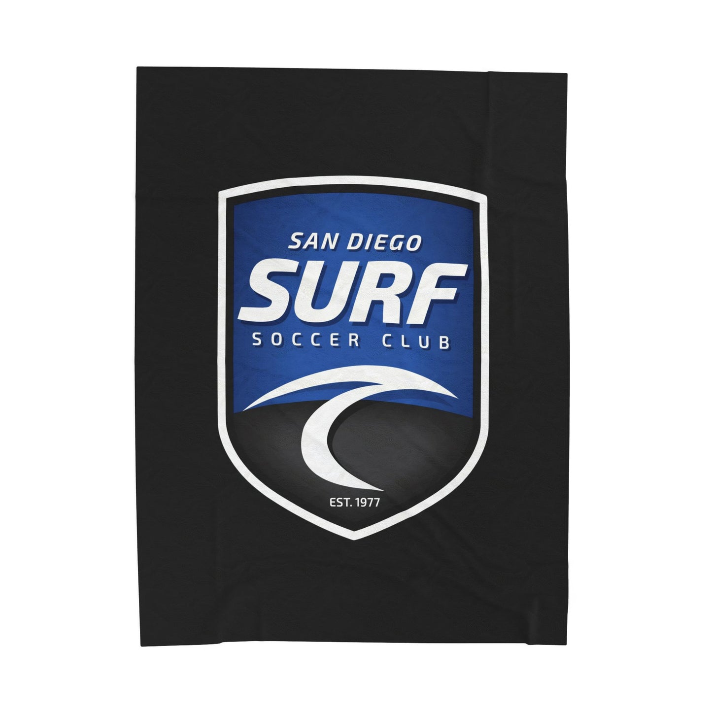 Velveteen Plush Blanket San Diego Surf Soccer