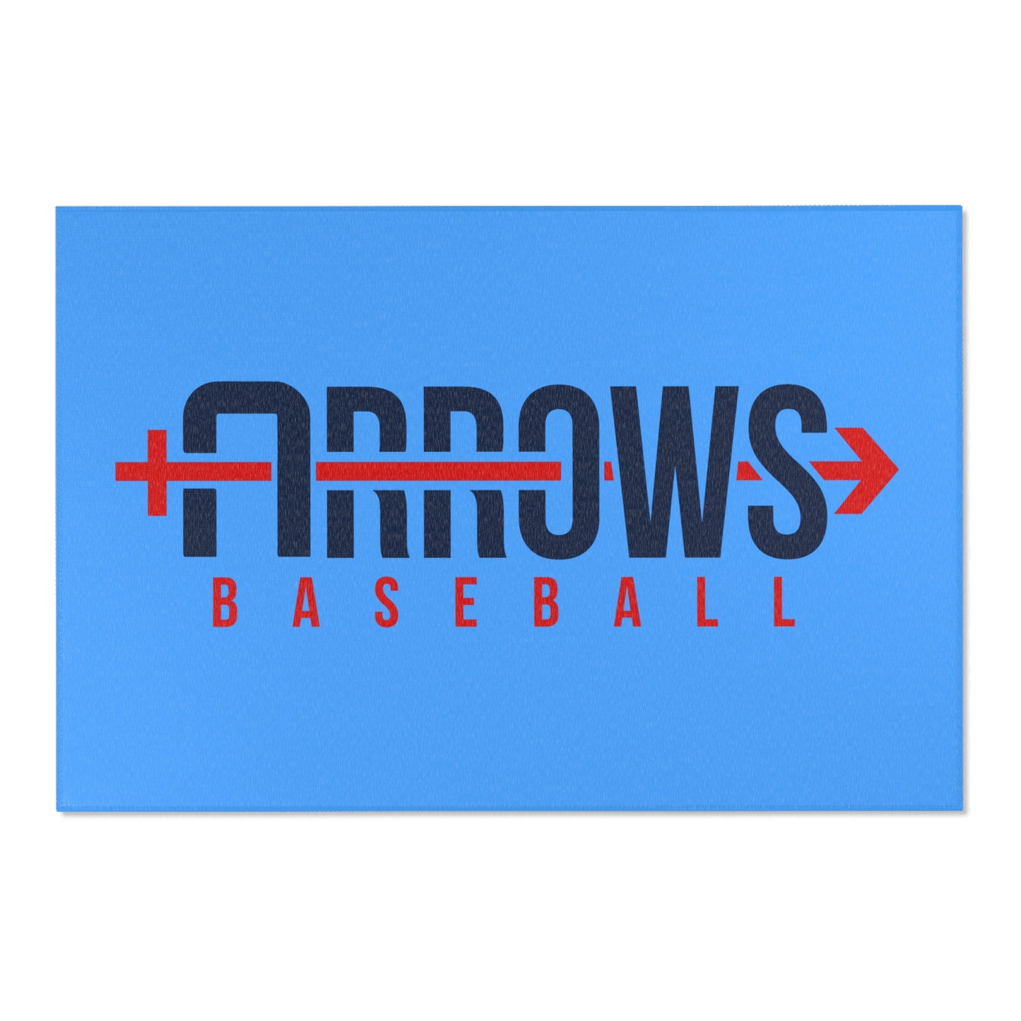 Area Rugs  Arrows Baseball