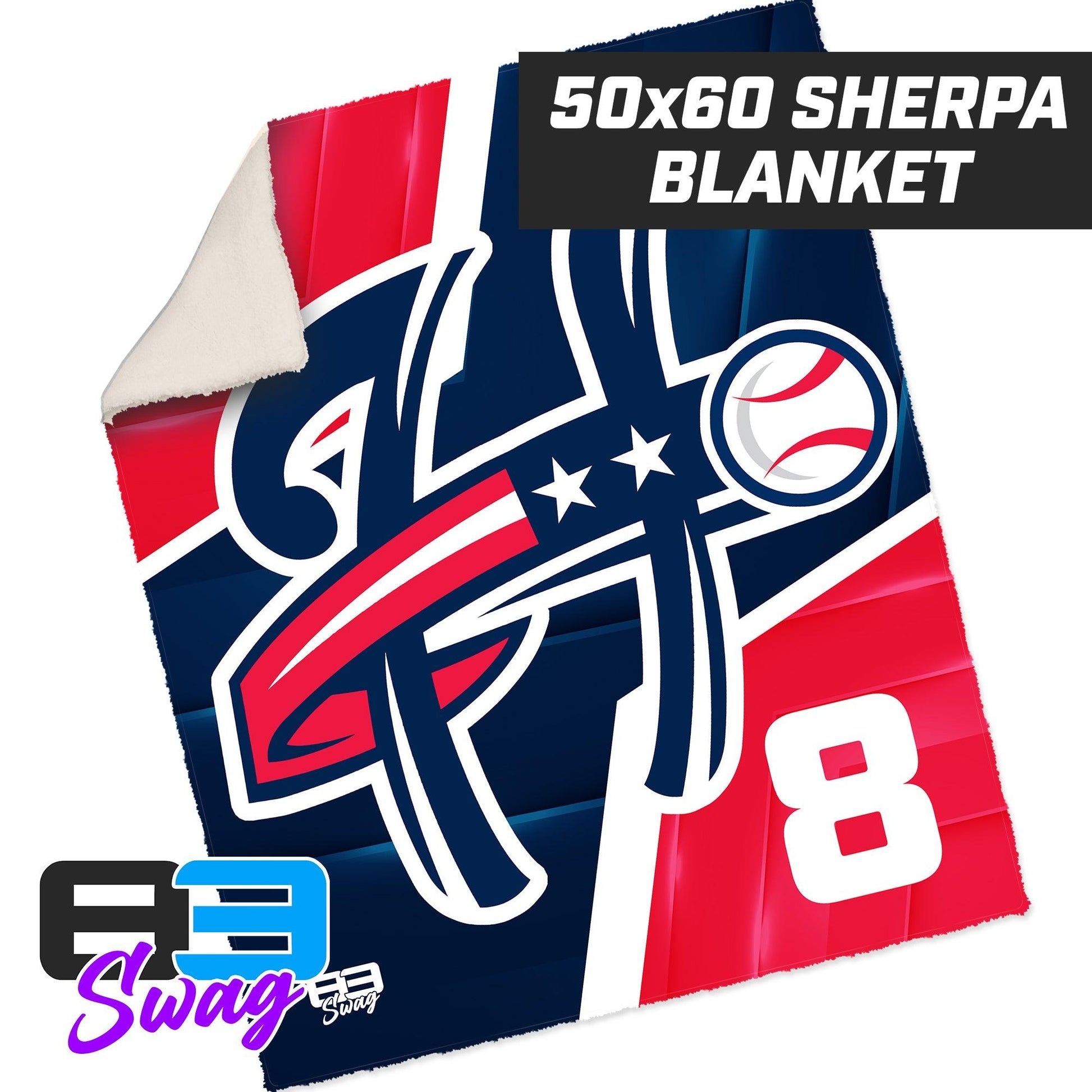 50”x60” Plush Sherpa Blanket - Hooten Hitters - 83Swag