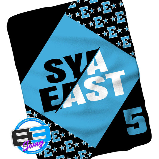 50”x60” Plush Sherpa Blanket - SYA East Baseball - 83Swag