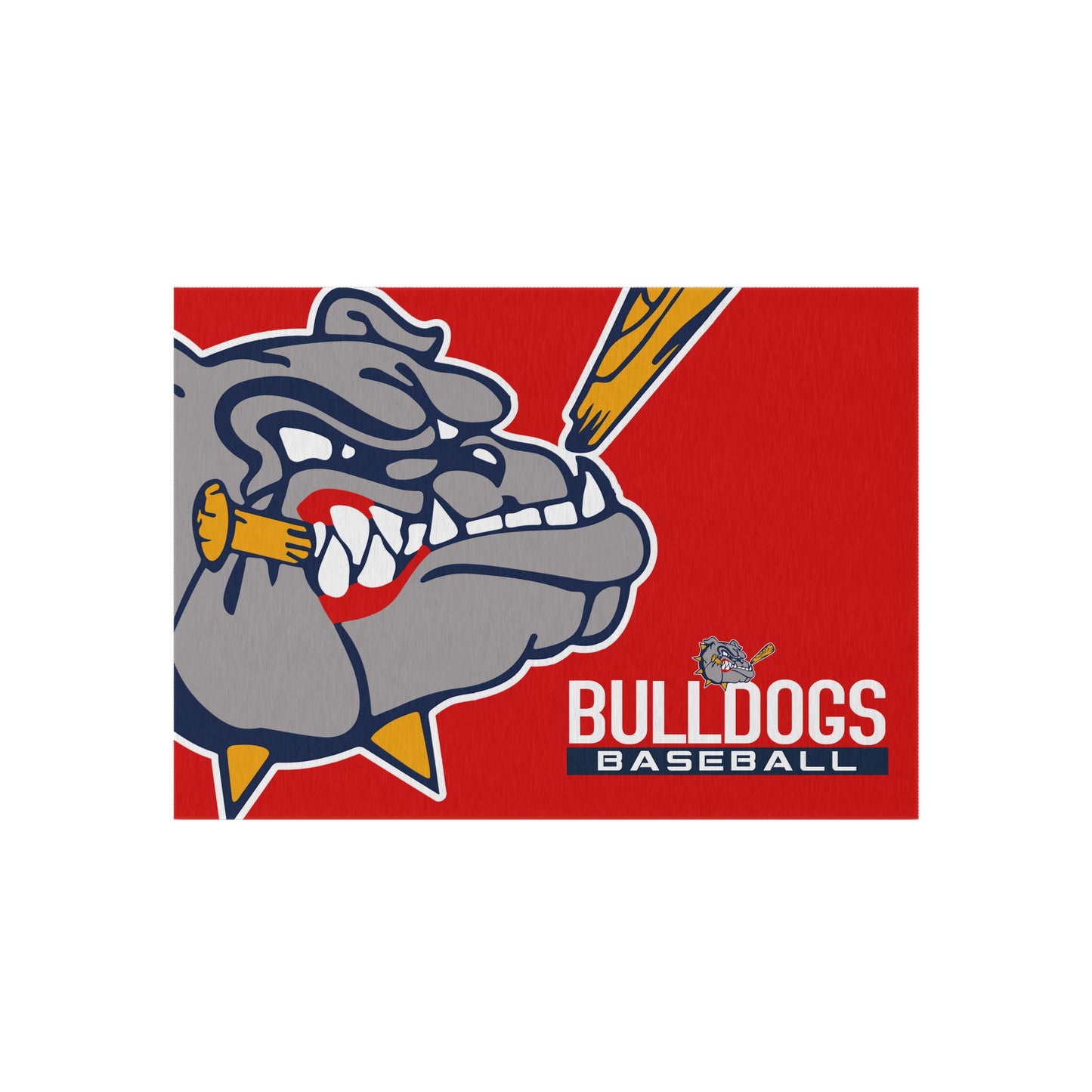 Outdoor Rug Bloomingdale Bulldogs Baseball