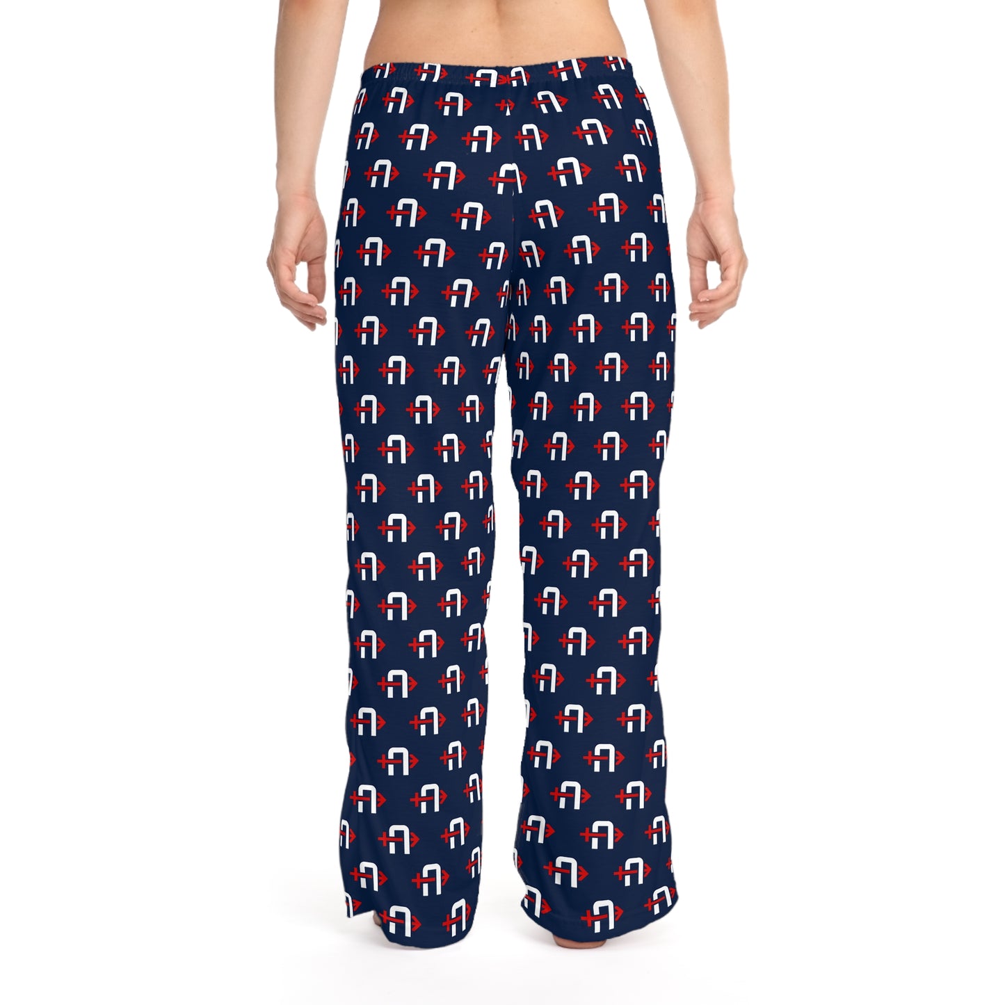 Women's Pajama Pants (AOP) Arrows Baseball