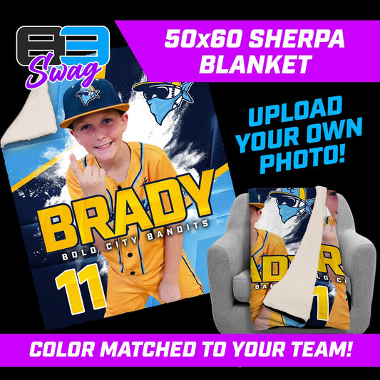 Custom Photo 50x60 Blanket - Upload Your Own Photo! - 83Swag