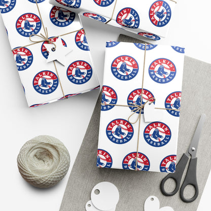 Gift Wrap Papers - Talkin' Baseball