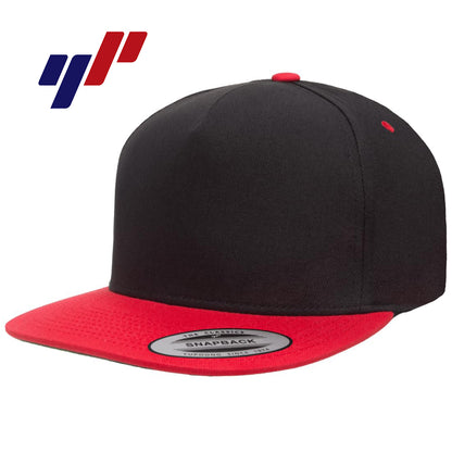 DIY - Yupoong Y6007 Adult 5-Panel Cotton Twill Snapback Cap